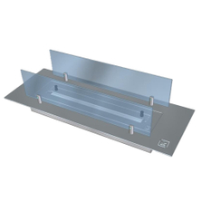 Biokrb do desky Karma Lightline Easy M, 600 x 200 mm, ocel / sklo