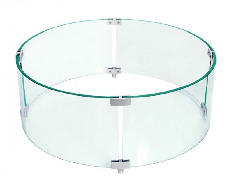 Skleněná zábrana proti větru Karma k venkovním ohništím Barrique a Infinity R a Q