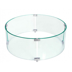 Skleněná zábrana proti větru Karma k venkovním ohništím Barrique a Infinity R a Q