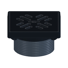 Nástavec HL Hutterer & Lechner, d 146mm/ litina 190x190mm/ litina 175x175mm, pro vtoky série HL3100, HL5100