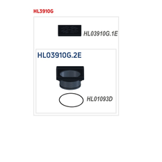 Nástavec HL Hutterer & Lechner, d 146mm/ litina 190x190mm/ litina 175x175mm, pro vtoky série HL3100, HL5100