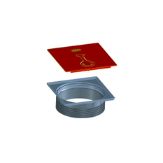 Nástavec krátký s nerezovým rámem, Klick-Klack k HL541 HL Hutterer & Lechner