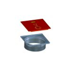 Nástavec krátký s nerezovým rámem, Klick-Klack k HL541 HL Hutterer & Lechner