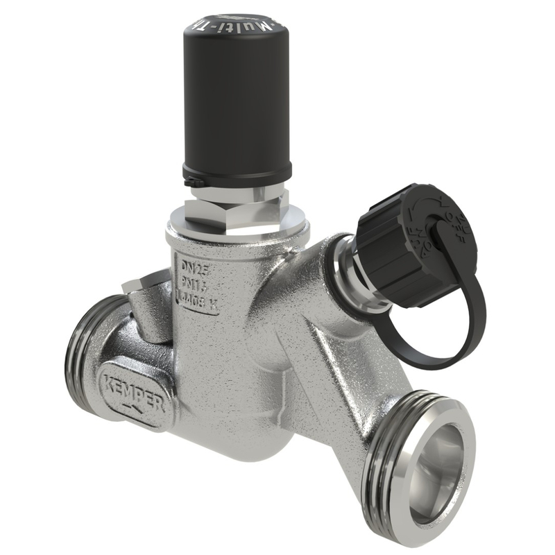 Automatický cirkulační regulační ventil Kemper NIRO MULTI-THERM, 50 – 65 °C, DN 15, vnější závit AG