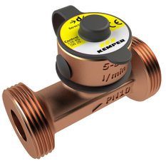 Armatura pro měření průtoku a teploty Kemper CONTROL-PLUS, DN 15