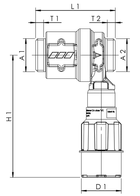 Zpětná klapka CA Kemper, DN 15