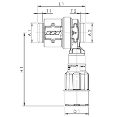 Zpětná klapka CA Kemper, DN 15