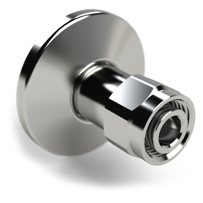 Nástěnné šroubení pro výtokový ventil bytového oddělovače systémů BA Kemper