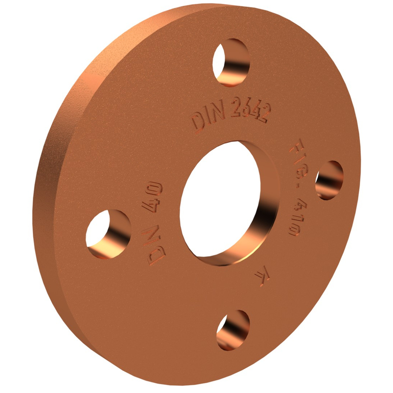 Volná příruba pro úhlové lemovací desky Kemper, DN 40