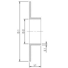 Úhlové lemovací desky Kemper, DN 15