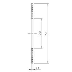 Těsnění příruby Kemper, DN 65