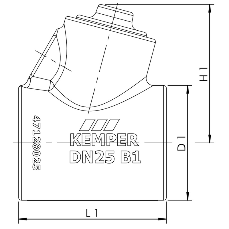 Izolační pouzdro pro MULTI-T-KUS Kemper, DN 15