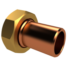 Univerzální šroubení k pájení a nalisování Kemper, DN 25