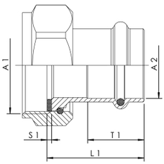 Systém lisovaného šroubení Viega SANPRESS a PROFIPRESS Kemper, DN 40