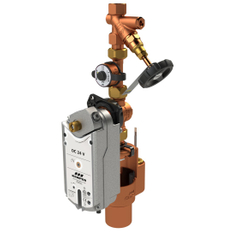 Skupina proplachu KHS 24 V s CONTROL-PLUS Kemper, DN 15