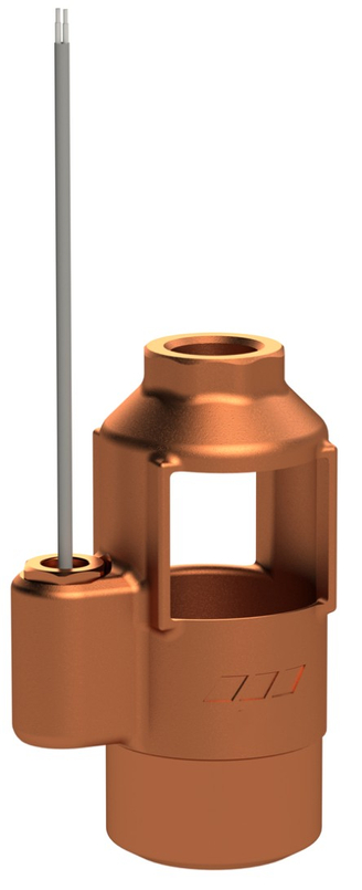 Volný výtok s čidlem proti přetečení Kemper KHS-