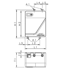 Fresh Water Station (M/L) PRO Kemper KTS, Cu pájena, 3 Cascade M, 225 l/min