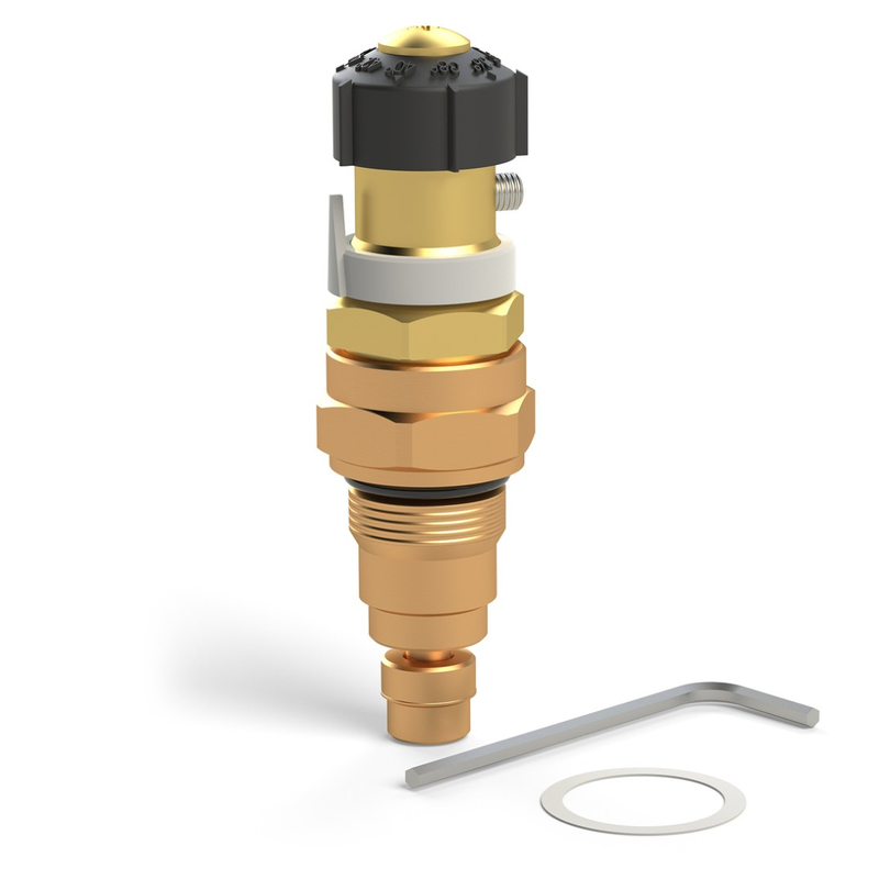 Regulace horní části 30-50 °C pro automatický cirkulační regulační ventil THERM Kemper, pro DN 20