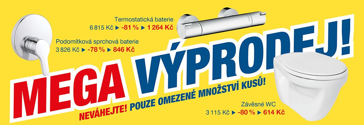 Mega výprodej